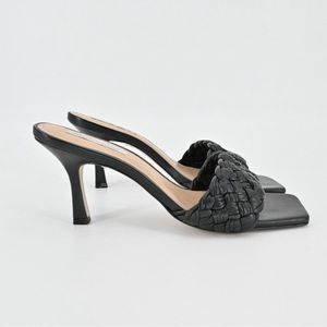Saks fifth avenue braided leather sandals